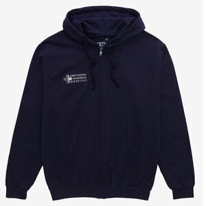 Grey’s Anatomy Navy Blue Zip Up Hoodie Sweatshirt